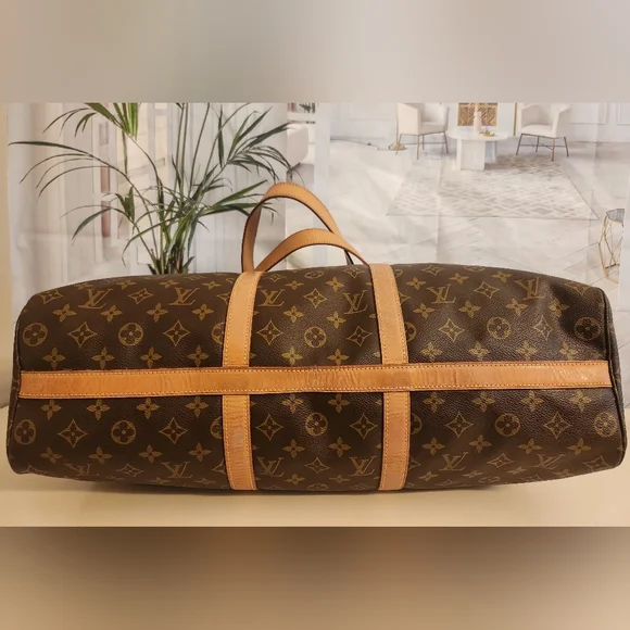 Louis Vuitton Sac Flanerie 50 Monogram Women's Bag...Huge Stunning LV Bag! - Picture 9 of 16